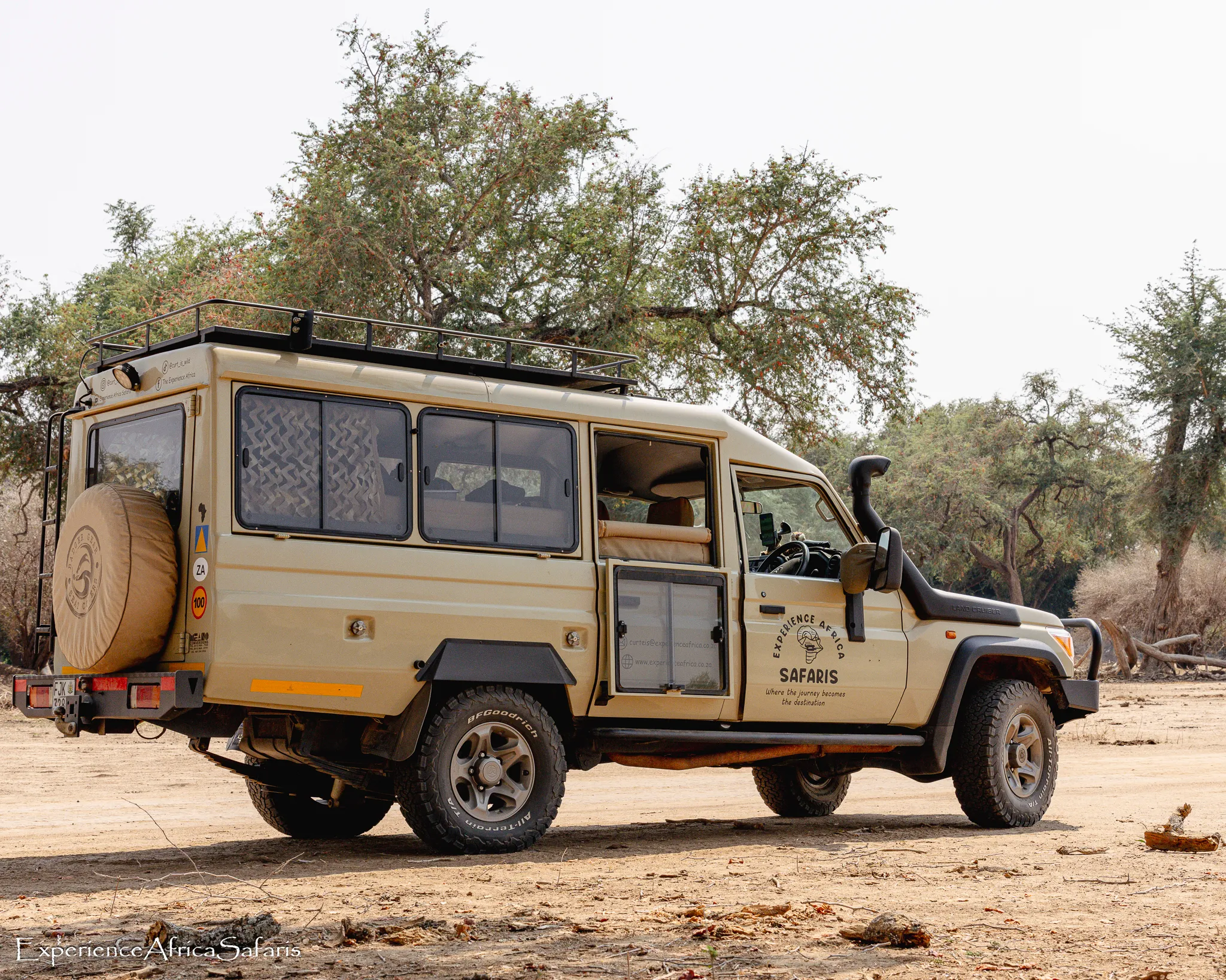 Experience Africa Safaris truck